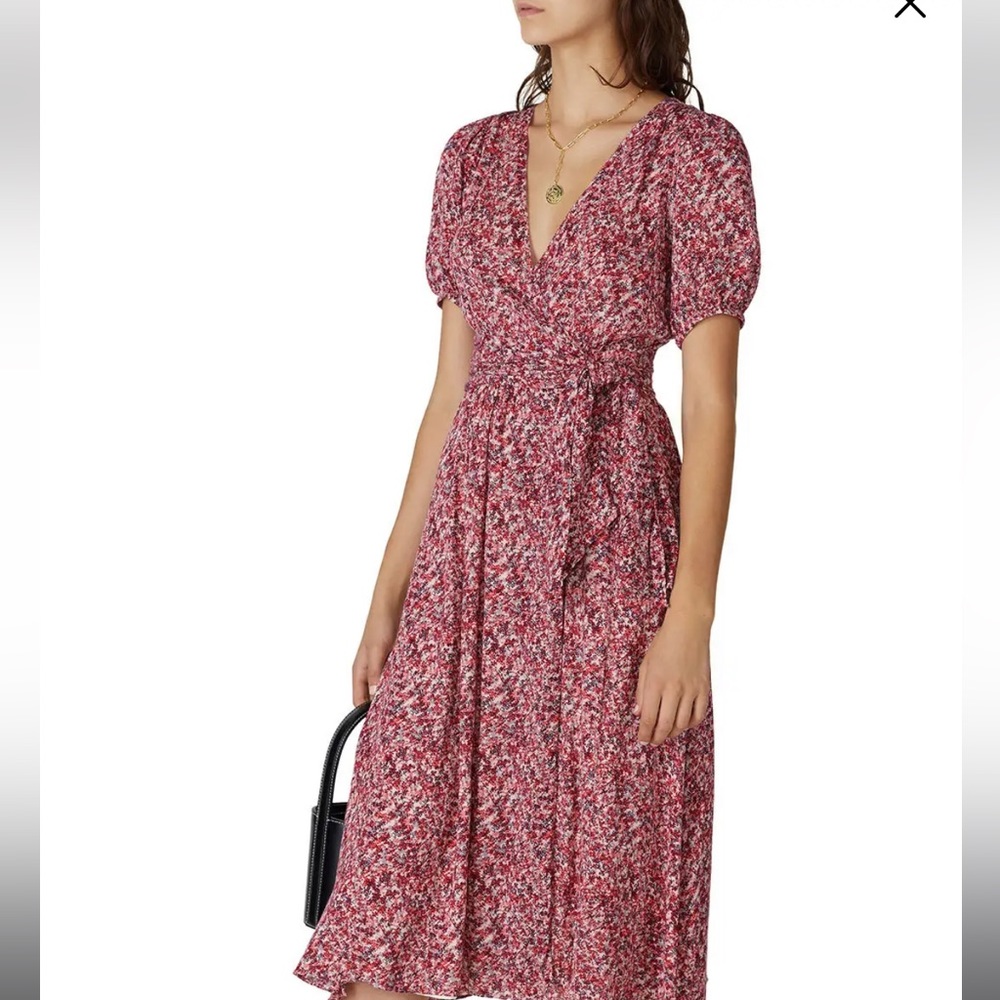 COPY - Ba&sh Noemie Wrap Dress Size XS